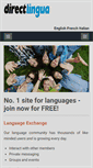 Mobile Screenshot of directlingua.com